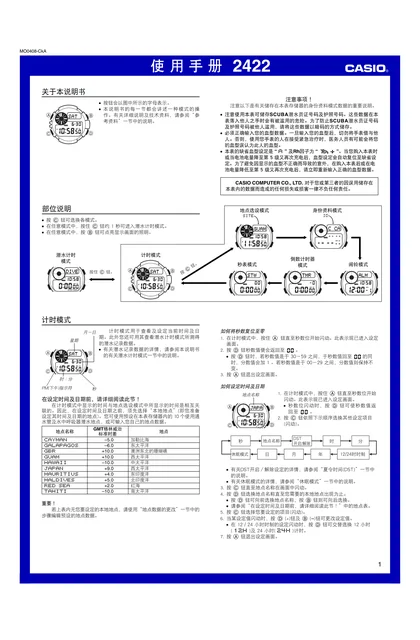 casio 卡西欧 GW-200MS